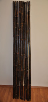 Bambusová tyč 3- 4 cm, délka 2 metry, bambus black, 