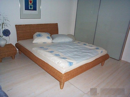 Ratanová postel Casandra, 